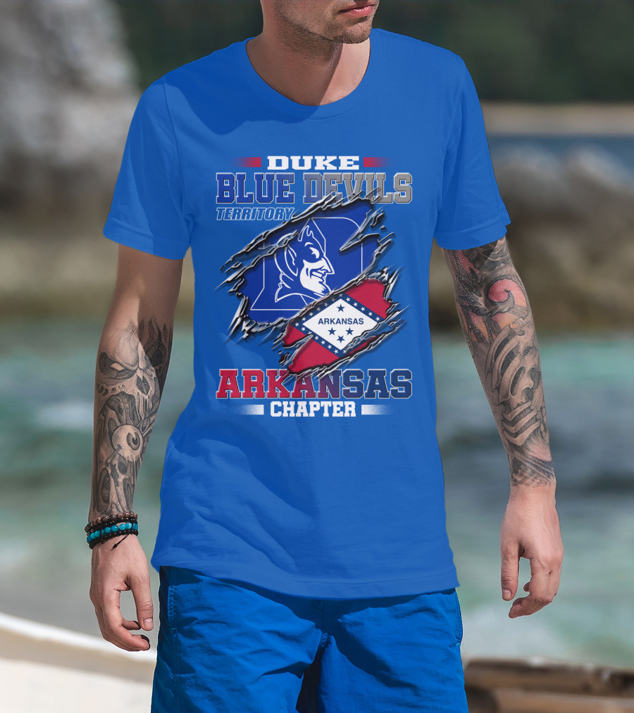 Duke Blue Devils Territory Arkansas Chapter T-Shirt