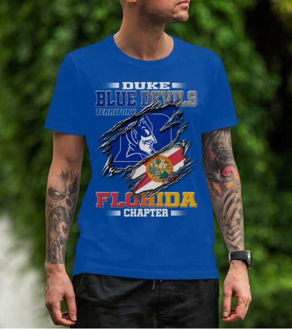 DUKE BLUE DEVILS TERRITORY FLORIDA CHAPTER T-Shirt