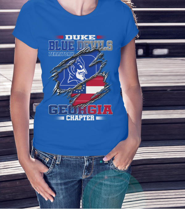DUKE BLUE DEVILS TERRITORY GEORGIA CHAPTER T-Shirt