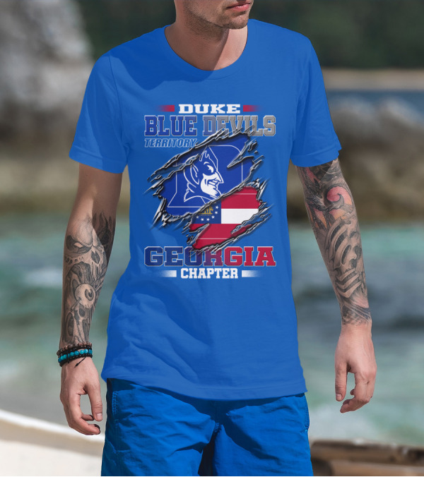 DUKE BLUE DEVILS TERRITORY GEORGIA CHAPTER T-Shirt