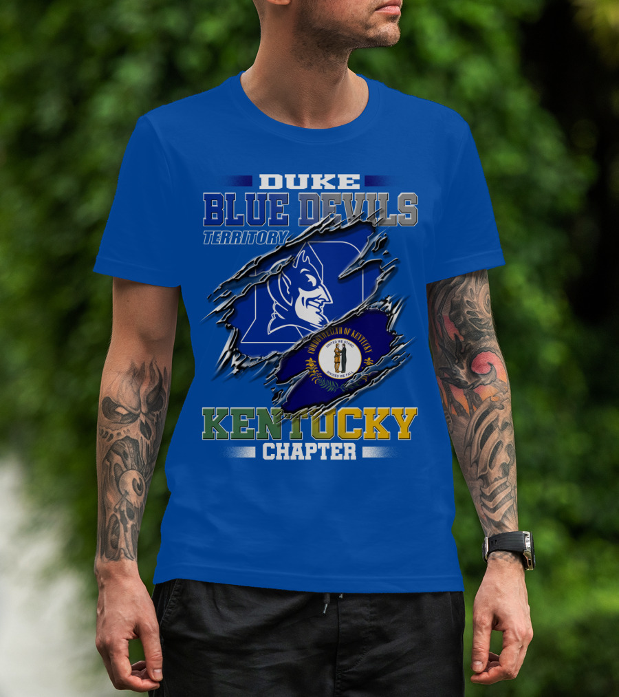 Duke Blue Devils Territory Kentucky Chapter T-Shirt