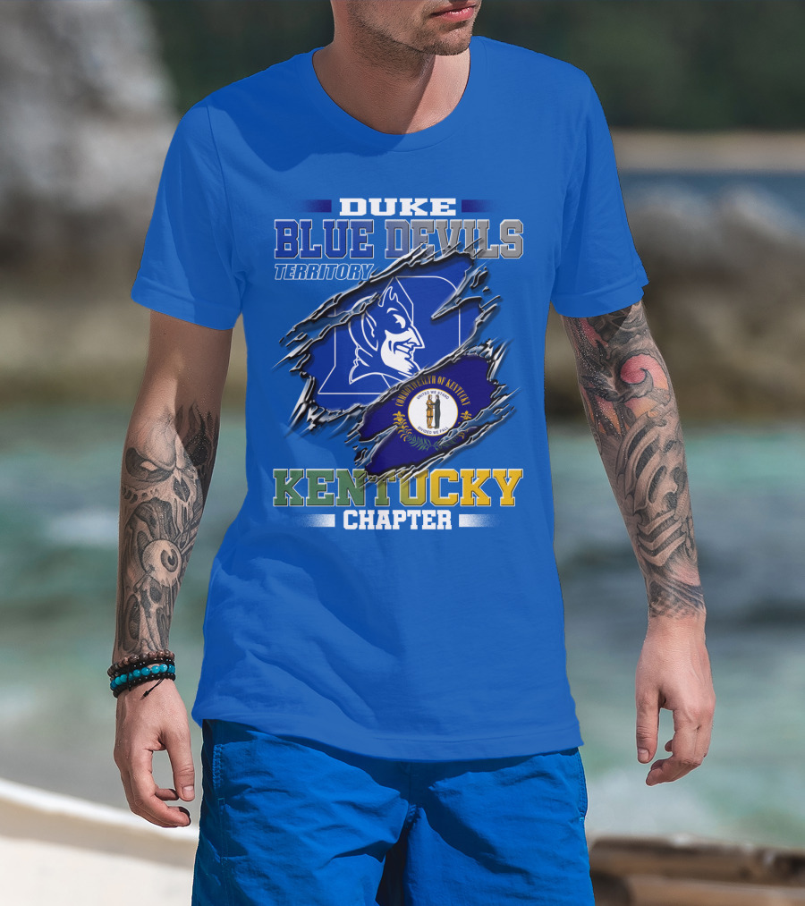 Duke Blue Devils Territory Kentucky Chapter T-Shirt