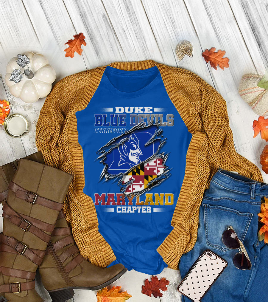 DUKE BLUE DEVILS TERRITORY MARYLAND CHAPTER T-Shirt
