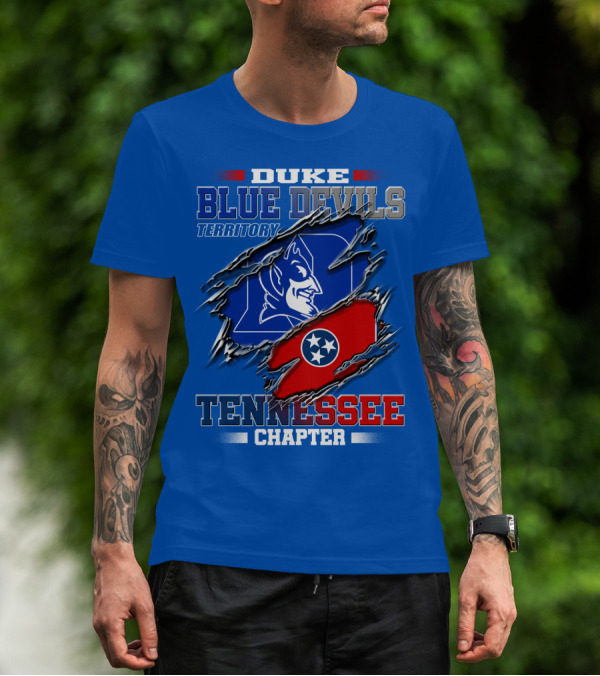 Duke Blue Devils Territory Tennessee Chapter T-Shirt