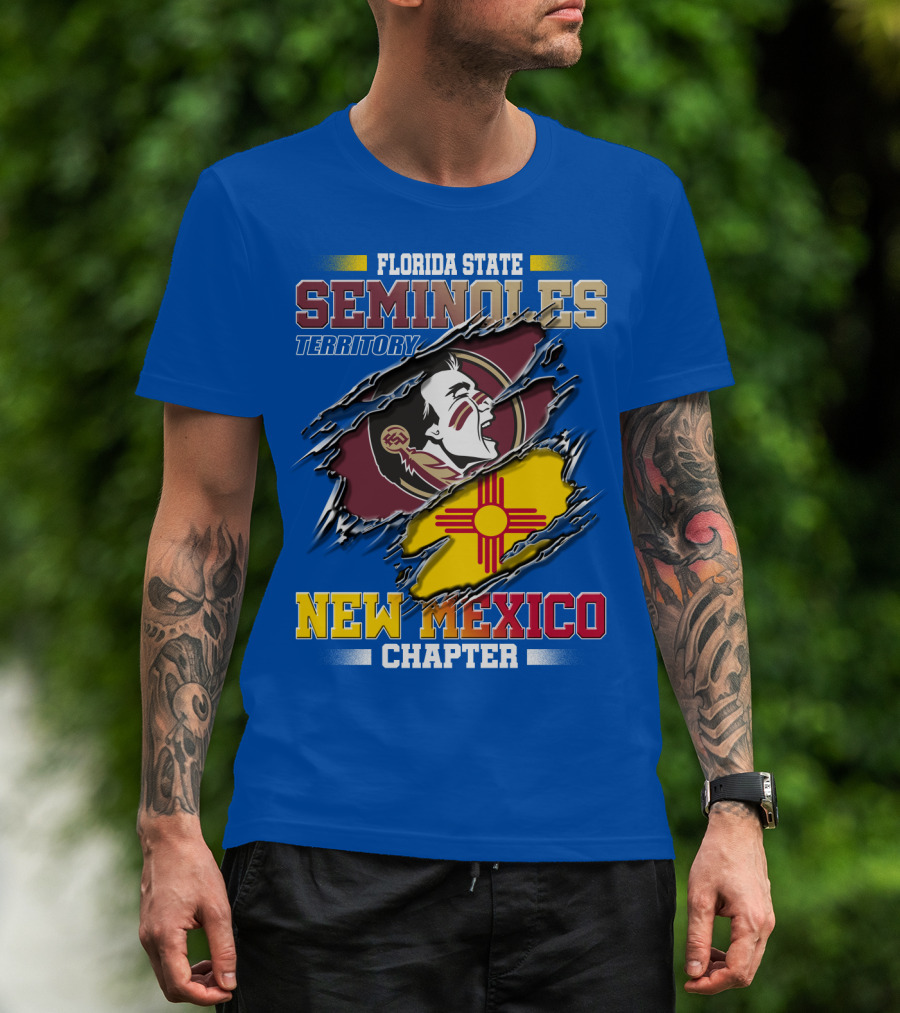 Florida State Seminoles Territory New Mexico Chapter T-Shirt