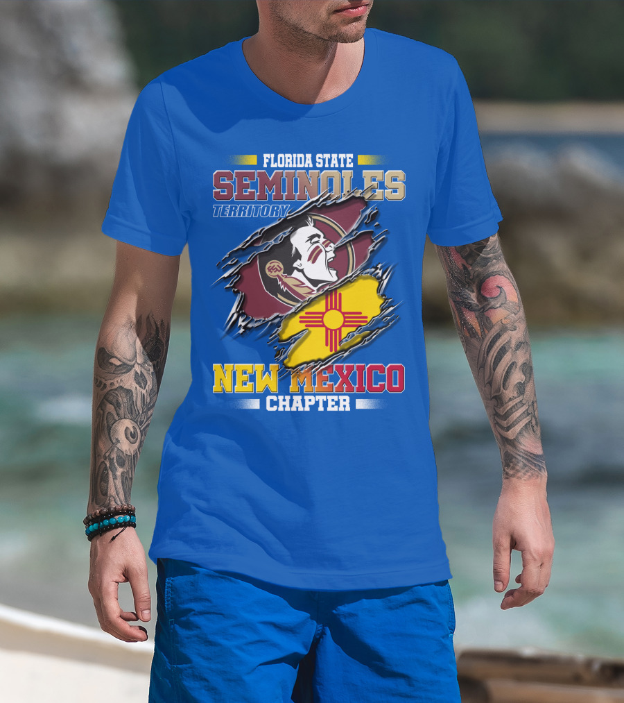 Florida State Seminoles Territory New Mexico Chapter T-Shirt