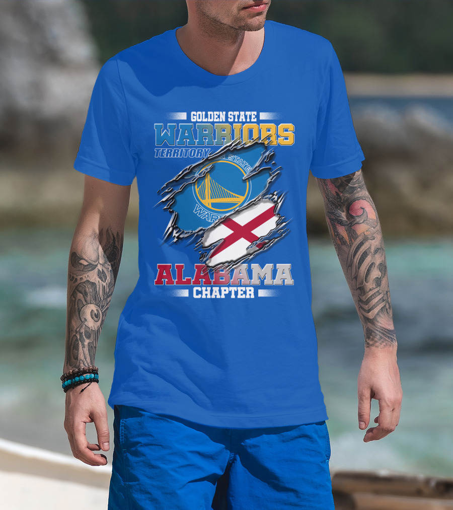 Golden State Warriors Territory Alabama Chapter T-Shirt