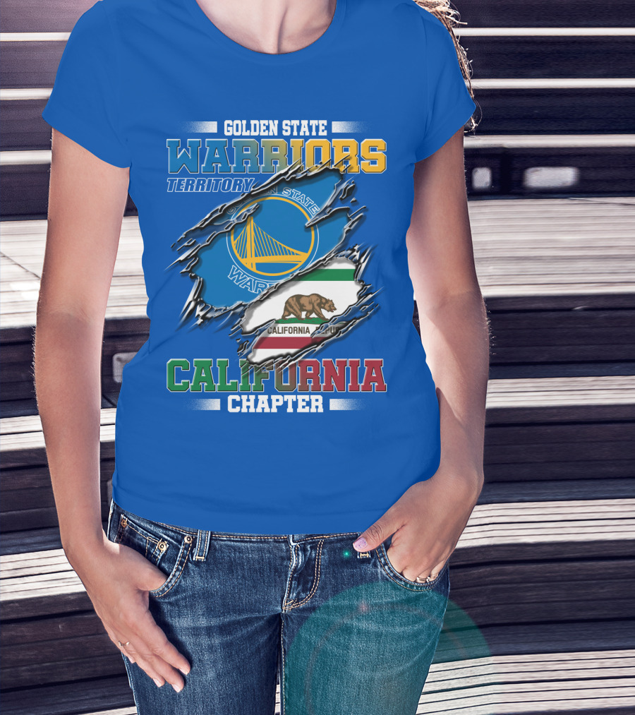 Golden State Warriors Territory California Chapter T-Shirt