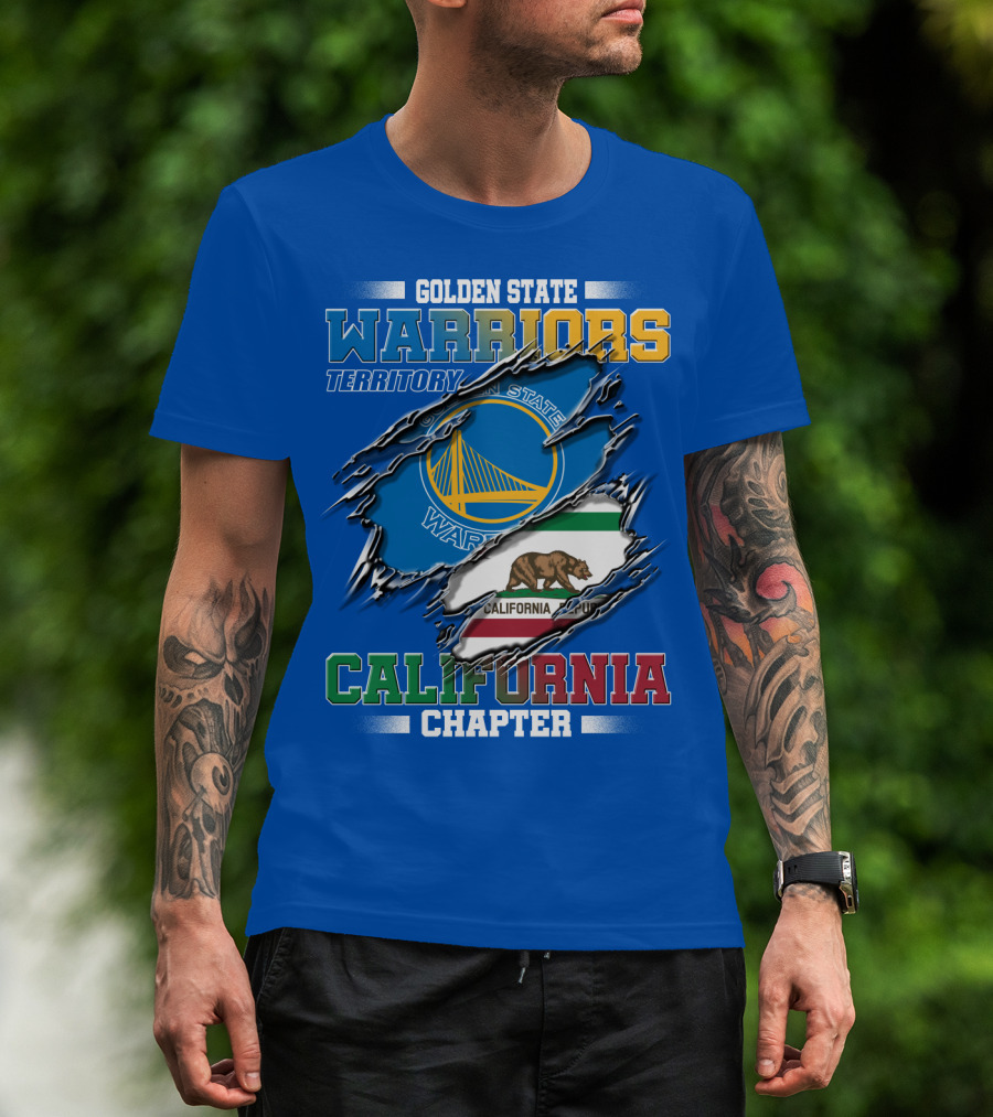 Golden State Warriors Territory California Chapter T-Shirt