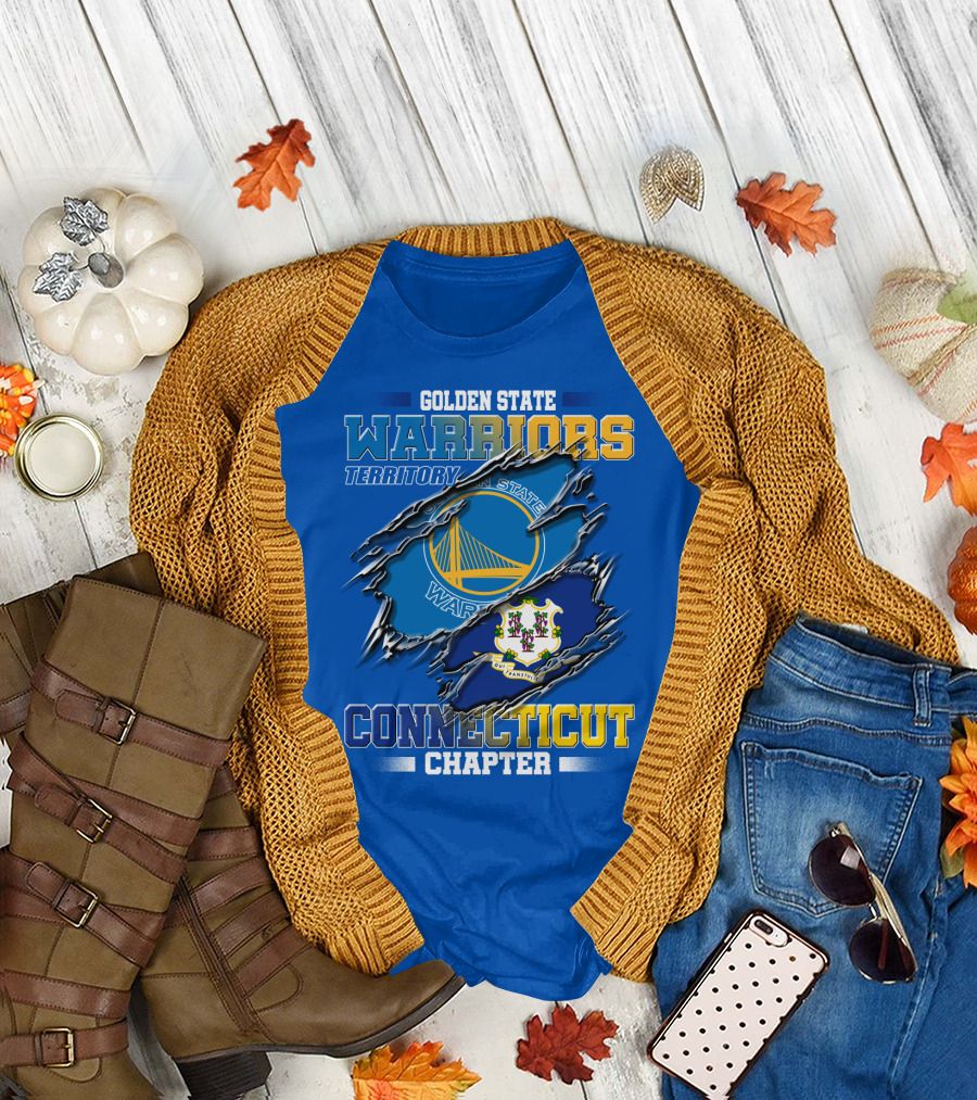 Golden State Warriors Territory Connecticut Chapter T-Shirt