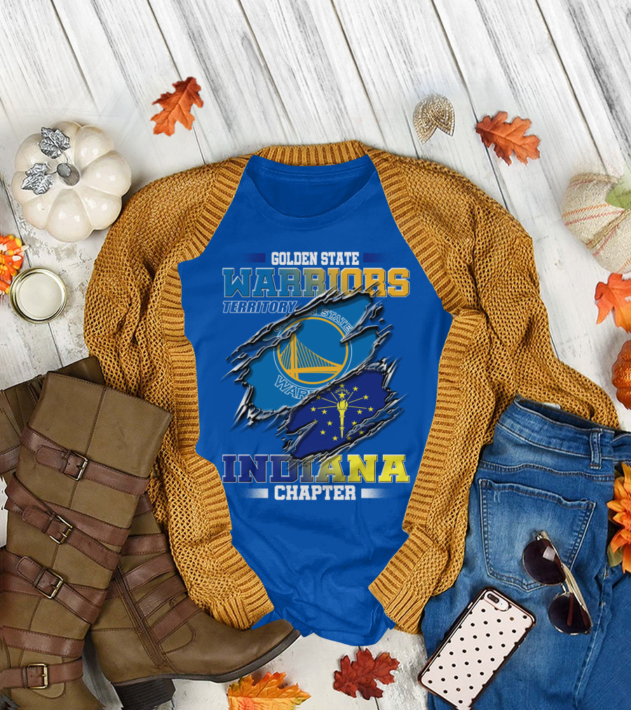 Golden State Warriors Territory Indiana Chapter T-Shirt