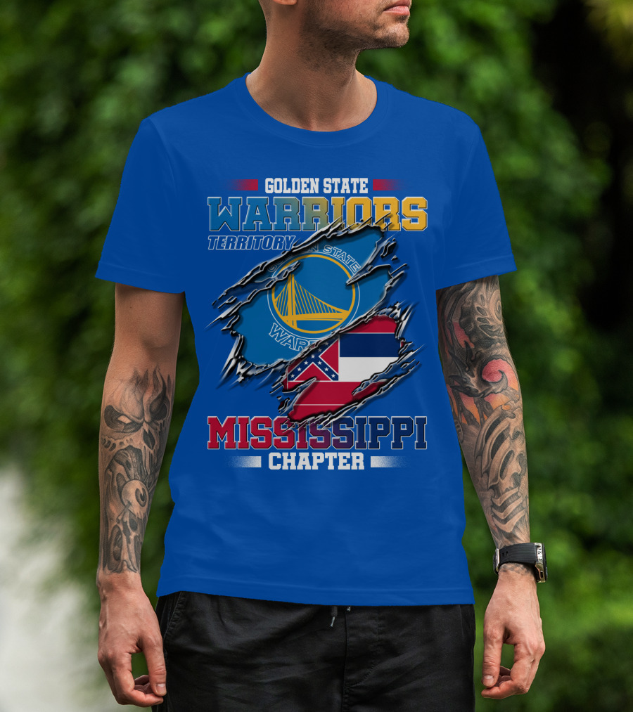 Golden State Warriors Territory Mississippi Chapter T-Shirt