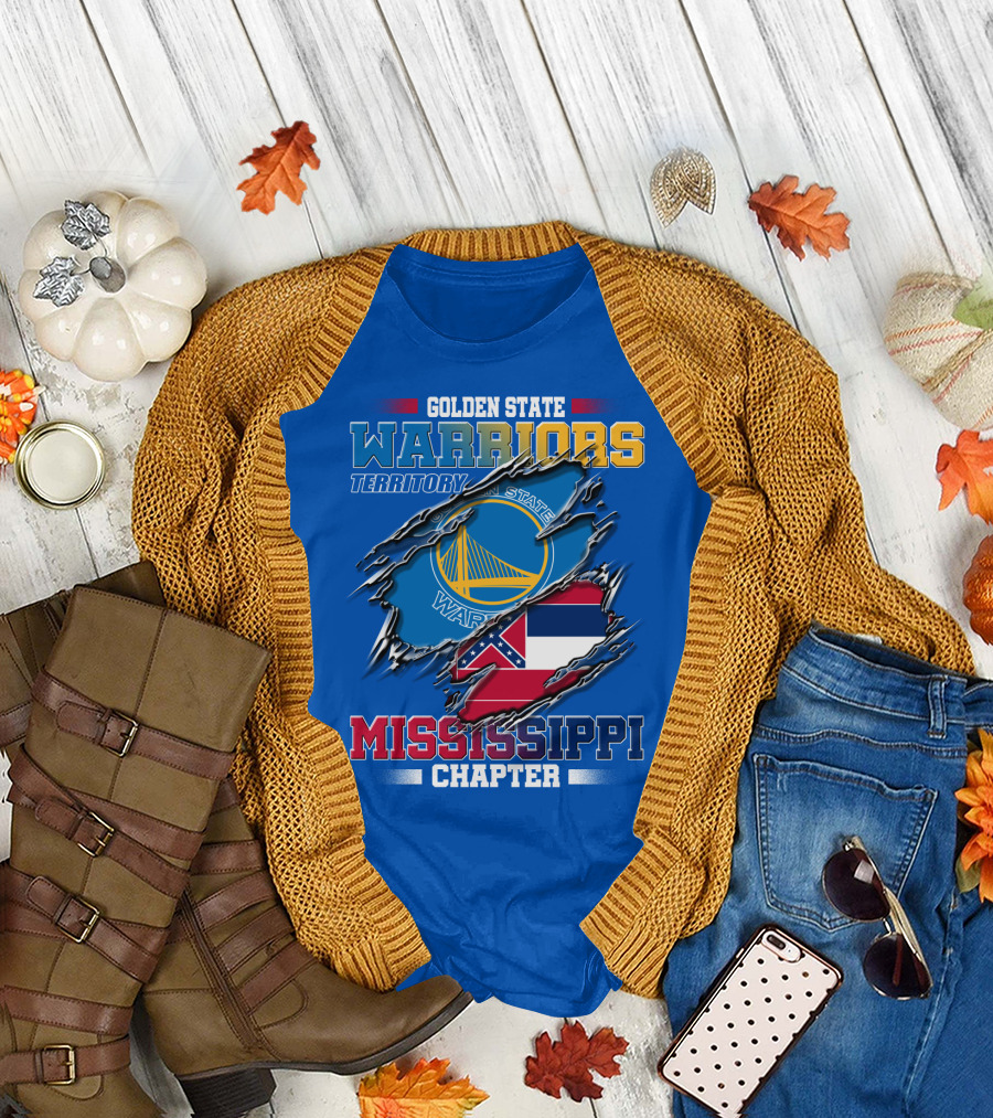 Golden State Warriors Territory Mississippi Chapter T-Shirt