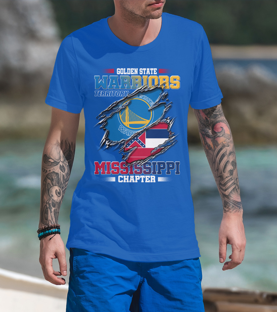 Golden State Warriors Territory Mississippi Chapter T-Shirt