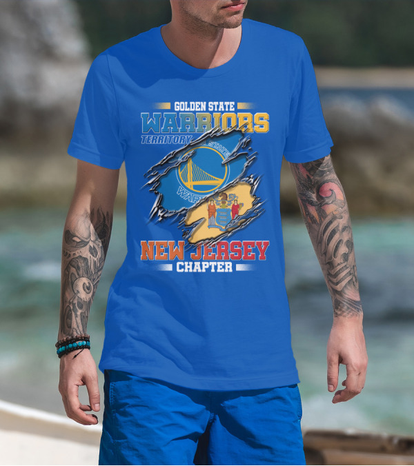 Golden State Warriors Territory New Jersey Chapter T-Shirt