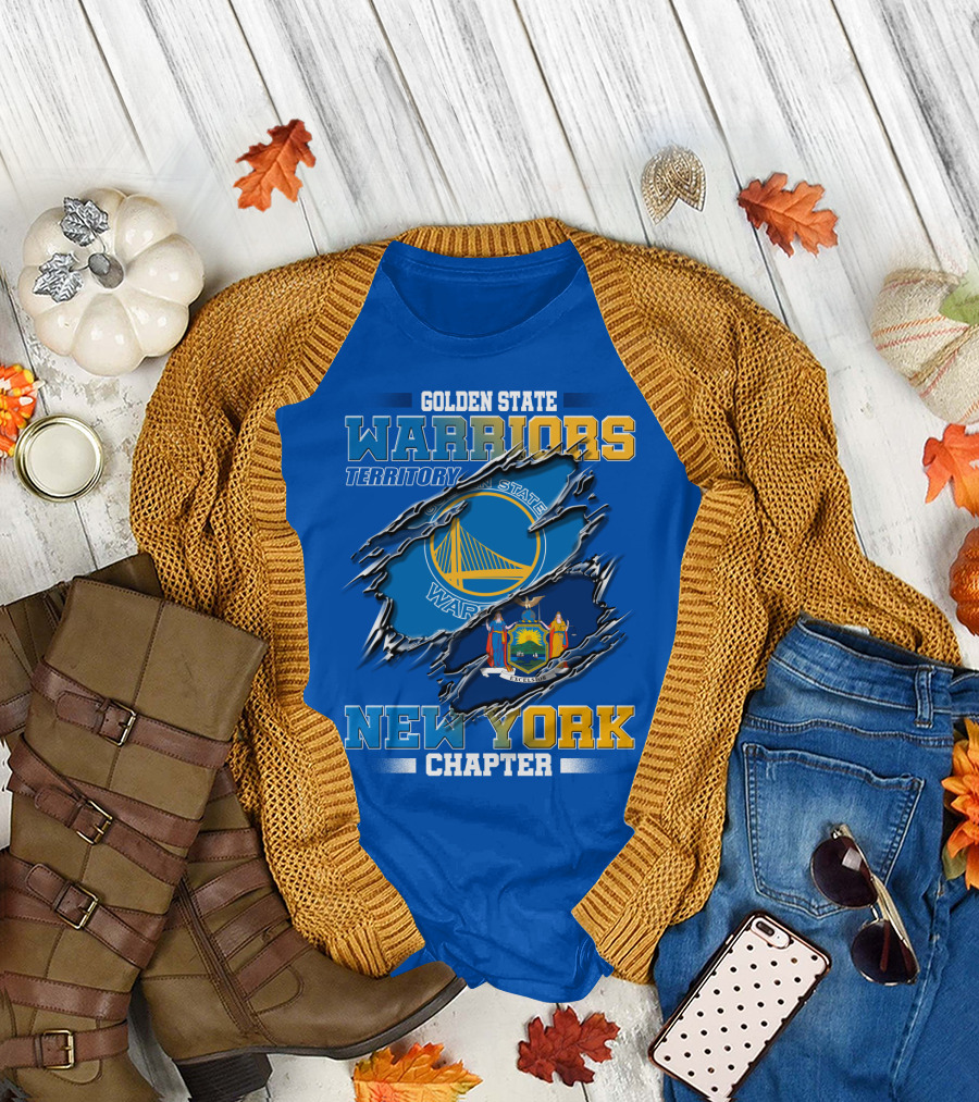 Golden State Warriors Territory New York Chapter T-Shirt