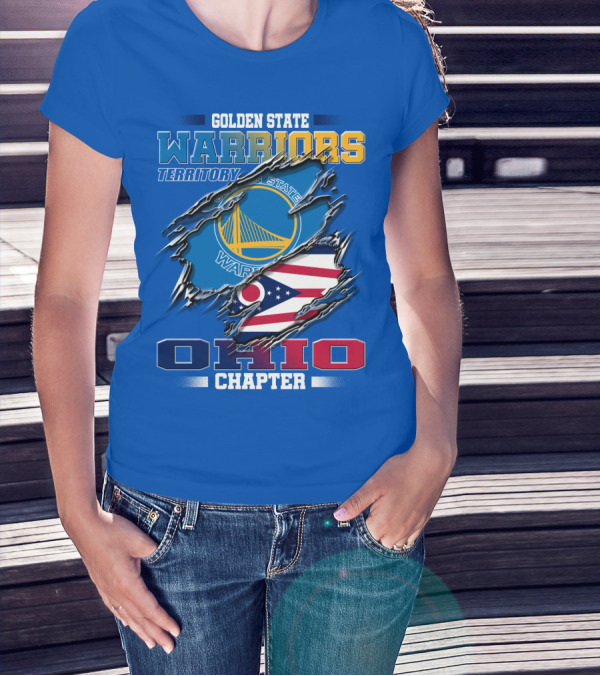 Golden State Warriors Territory Ohio Chapter T-Shirt