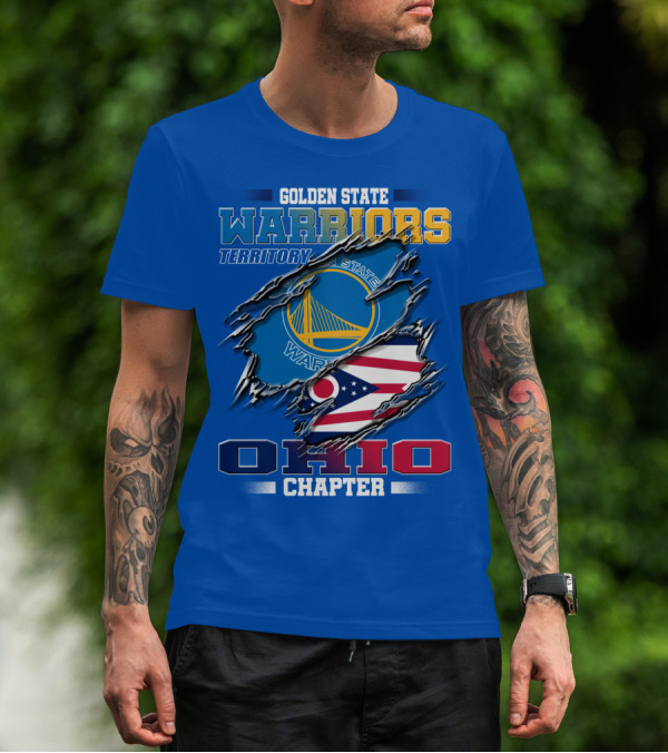 Golden State Warriors Territory Ohio Chapter T-Shirt