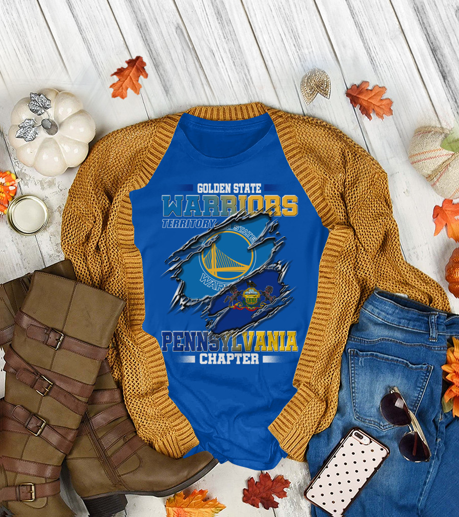 Golden State Warriors Territory Pennsylvania Chapter T-Shirt