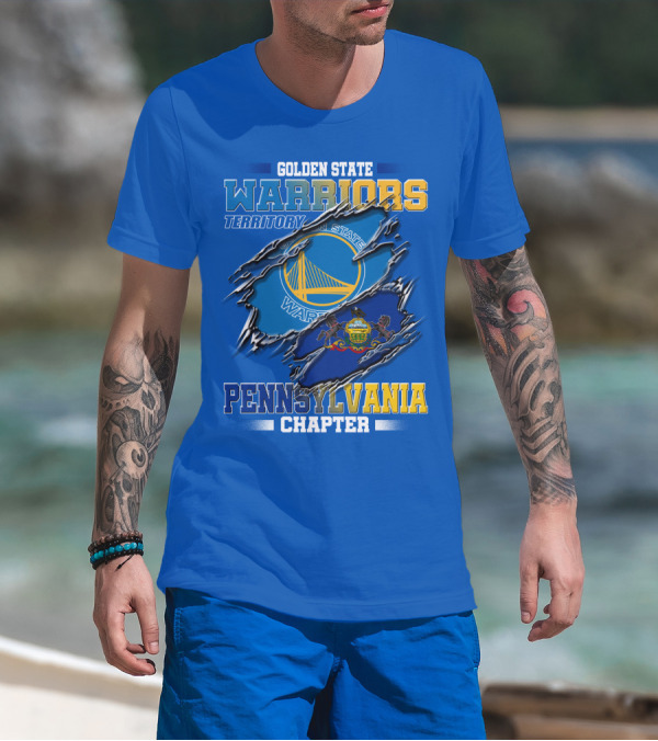 Golden State Warriors Territory Pennsylvania Chapter T-Shirt