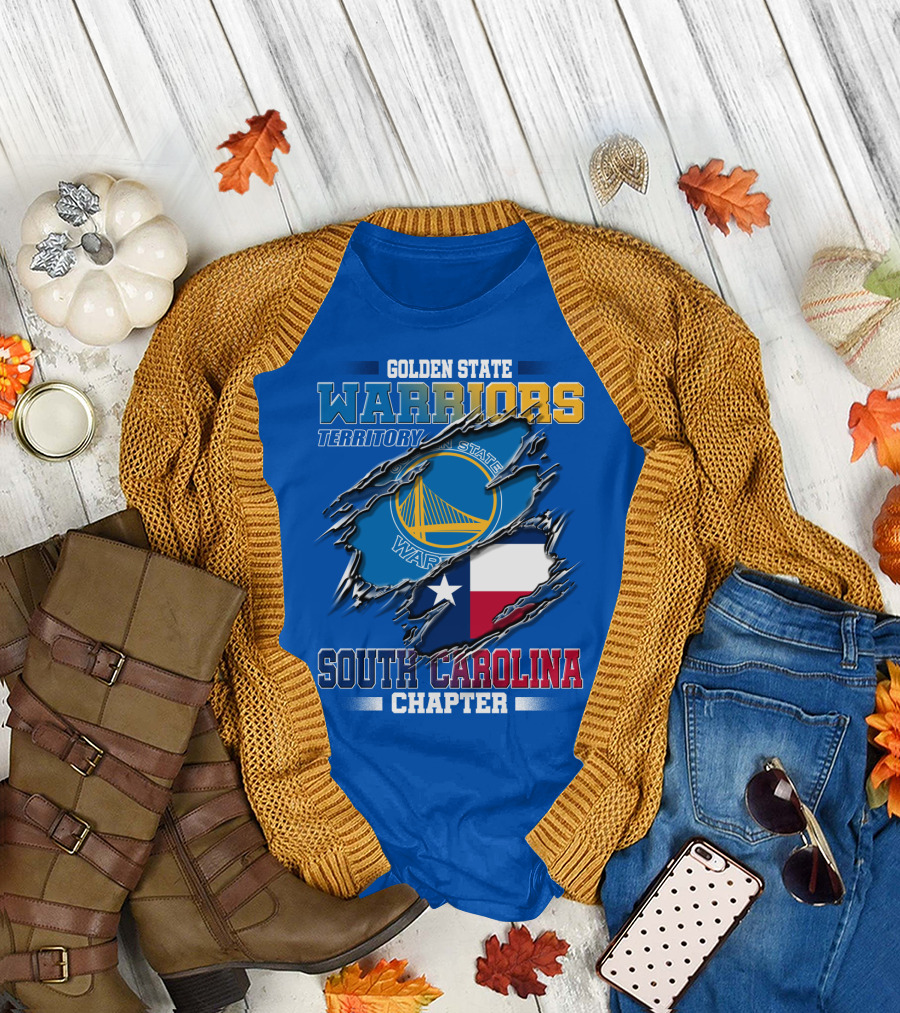 Golden State Warriors Territory South Carolina Chapter T-Shirt