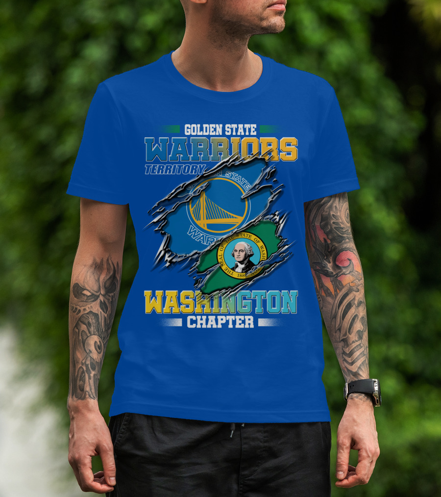 Golden State Warriors Territory Washington Chapter T-Shirt