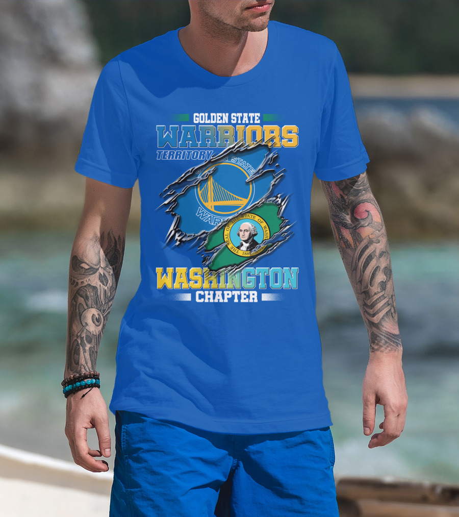 Golden State Warriors Territory Washington Chapter T-Shirt