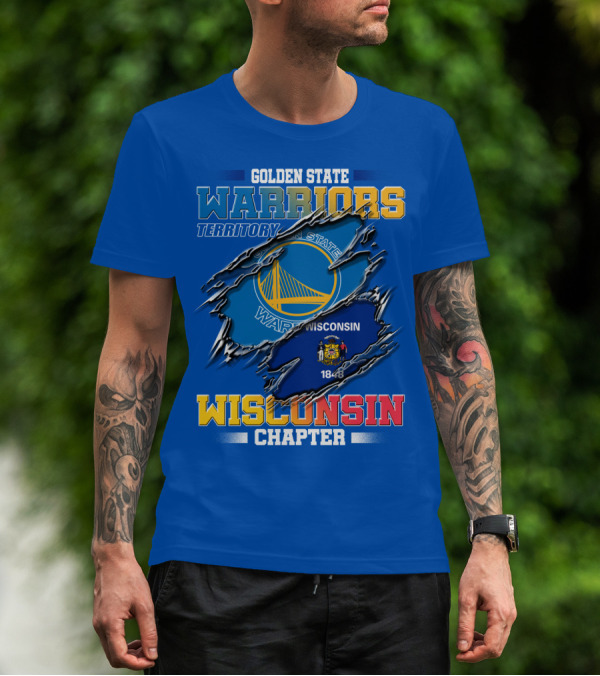 Golden State Warriors Territory Wisconsin Chapter T-Shirt