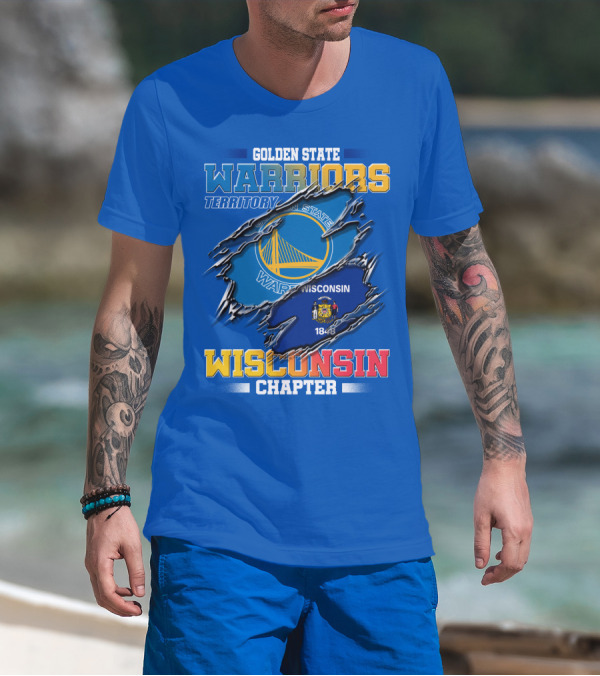 Golden State Warriors Territory Wisconsin Chapter T-Shirt