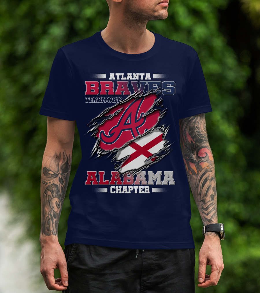 Atlanta Braves Territory Alabama Chapter T-Shirt