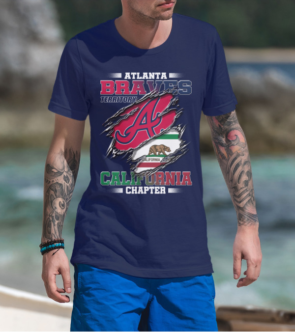 Atlanta Braves Territory California Chapter T-Shirt