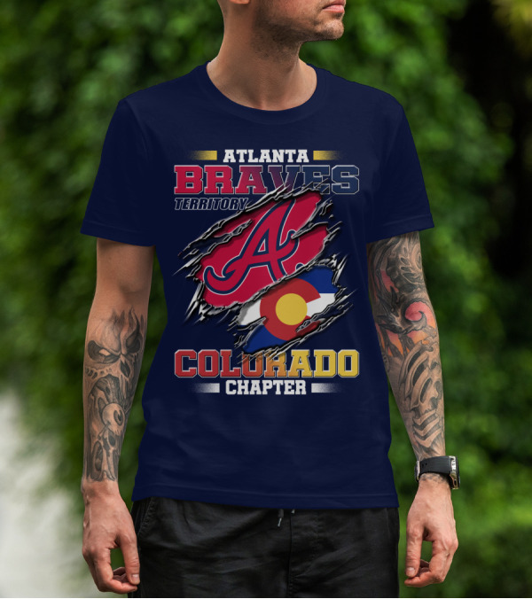 Atlanta Braves Territory Colorado Chapter T-Shirt