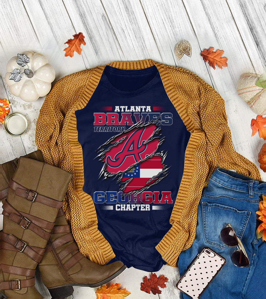 Atlanta Braves Territory Georgia Chapter T-Shirt