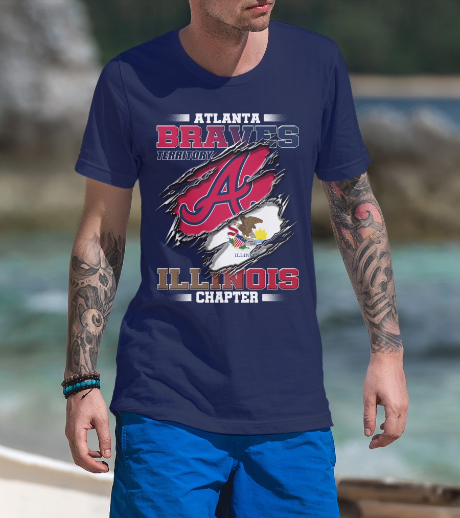 Atlanta Braves Territory Illinois Chapter T-Shirt