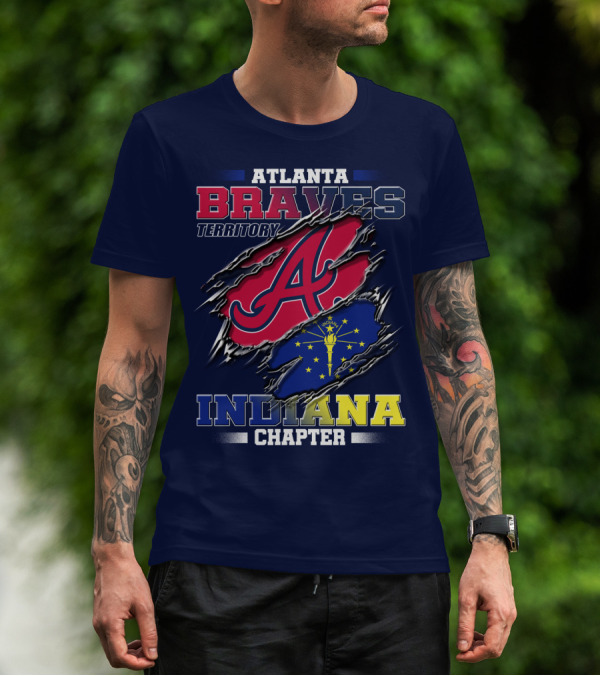 Atlanta Braves Territory Indiana Chapter T-Shirt
