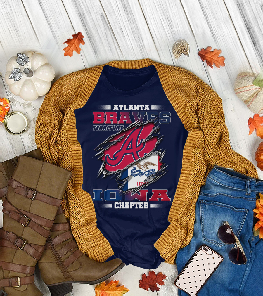 Atlanta Braves Territory Iowa Chapter T-Shirt