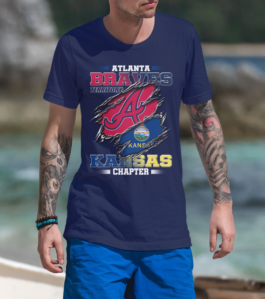 Atlanta Braves Territory Kansas Chapter T-Shirt