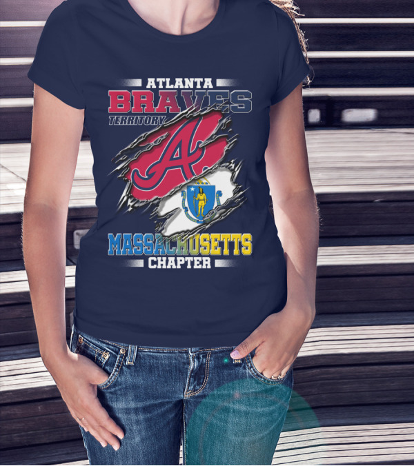 Atlanta Braves Territory Massachusetts Chapter T-Shirt