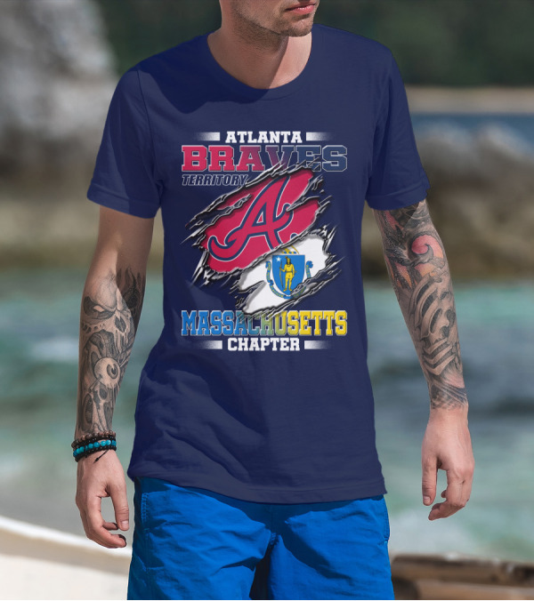 Atlanta Braves Territory Massachusetts Chapter T-Shirt