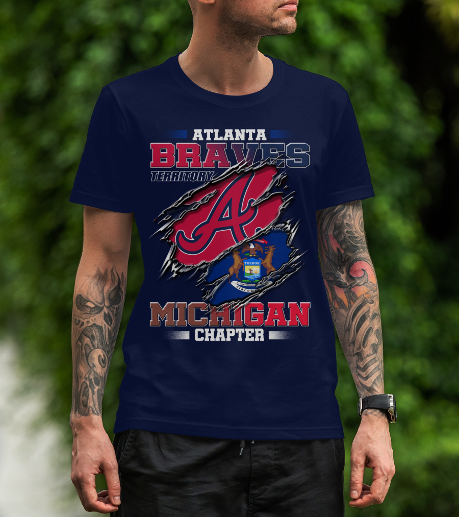 Atlanta Braves Territory Michigan Chapter T-Shirt