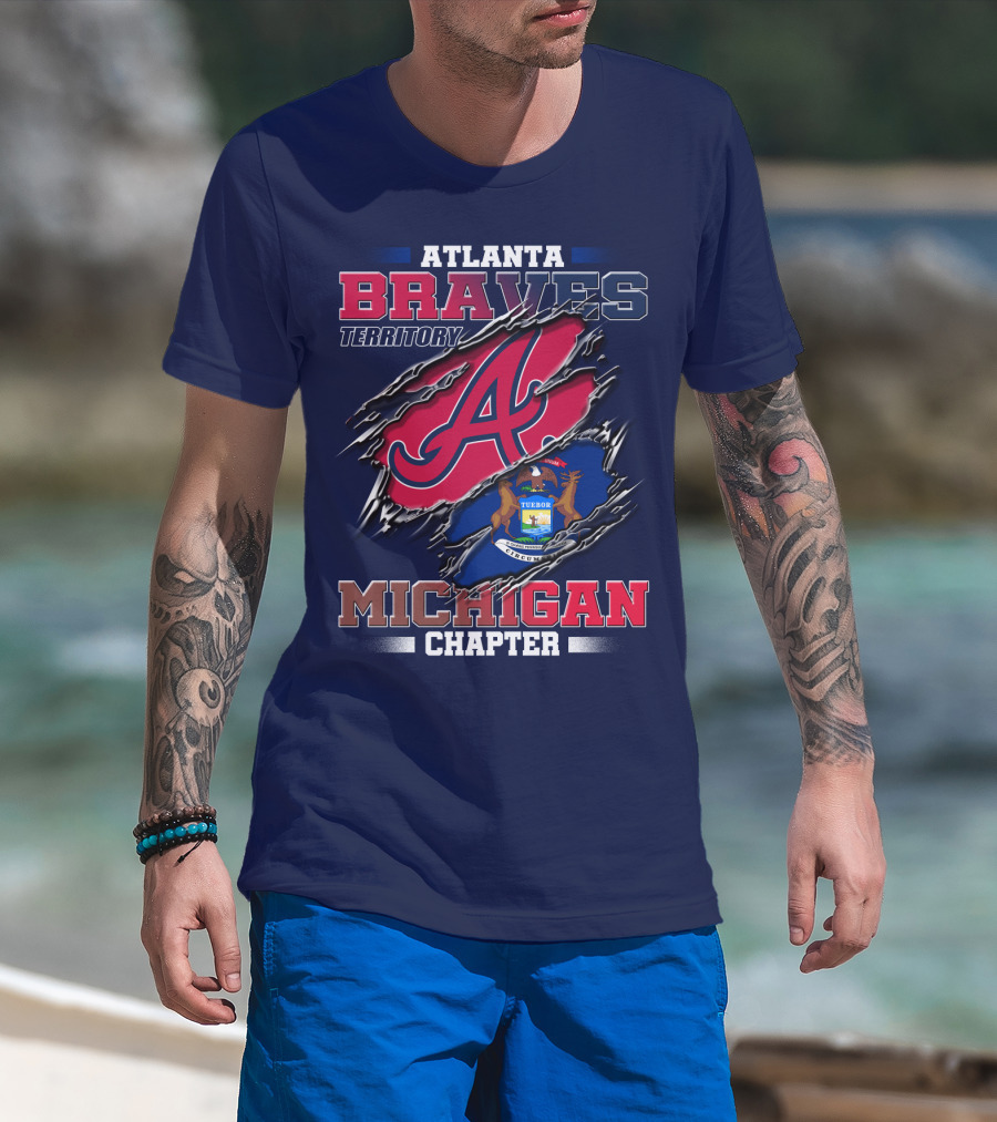 Atlanta Braves Territory Michigan Chapter T-Shirt