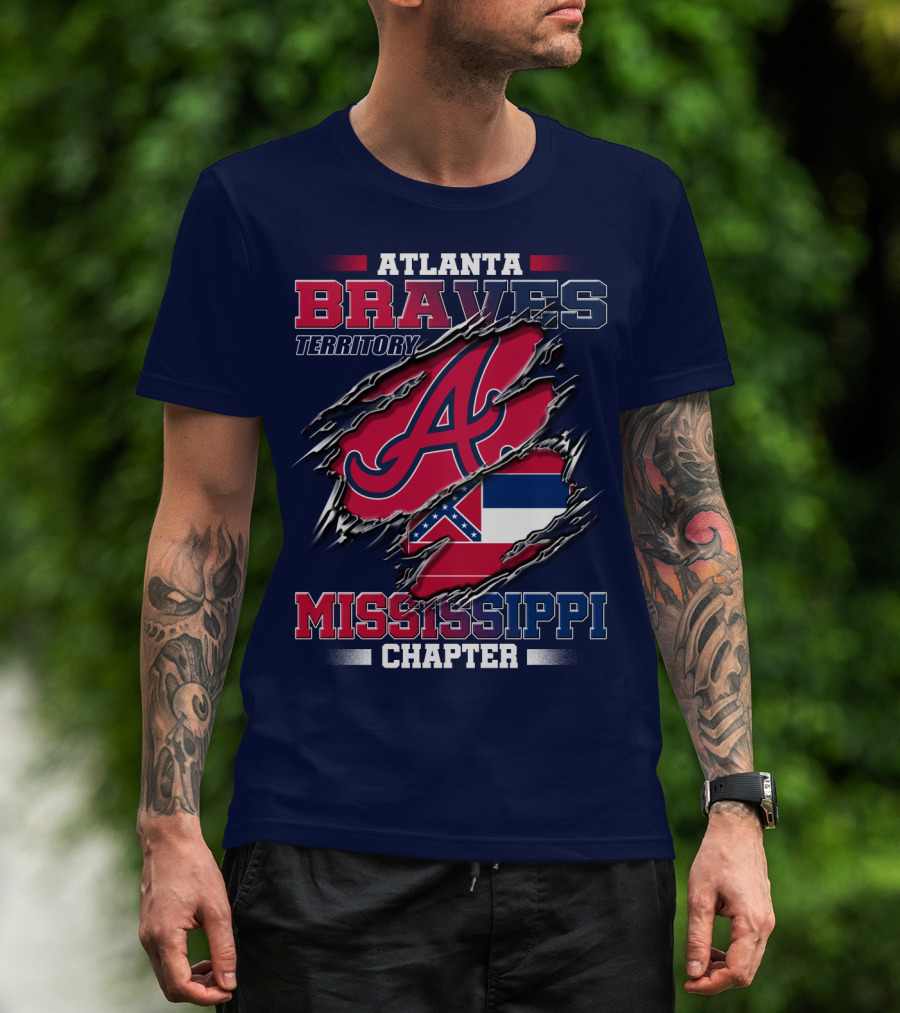 Atlanta Braves Territory Mississippi Chapter T-Shirt