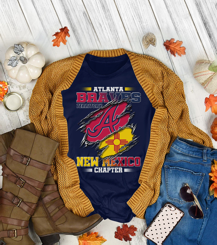 Atlanta Braves Territory New Mexico Chapter T-Shirt