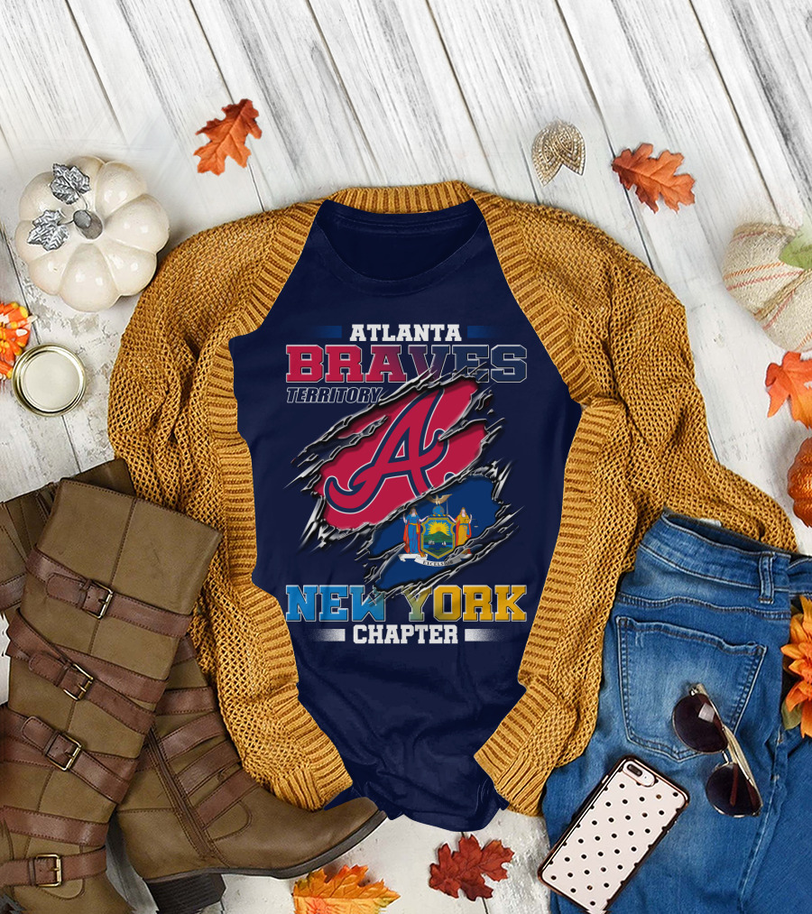 Atlanta Braves Territory New York Chapter T-Shirt