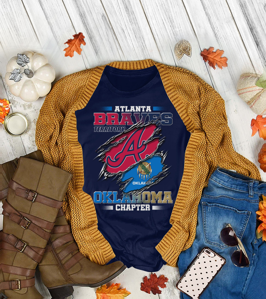 Atlanta Braves Territory Oklahoma Chapter T-Shirt