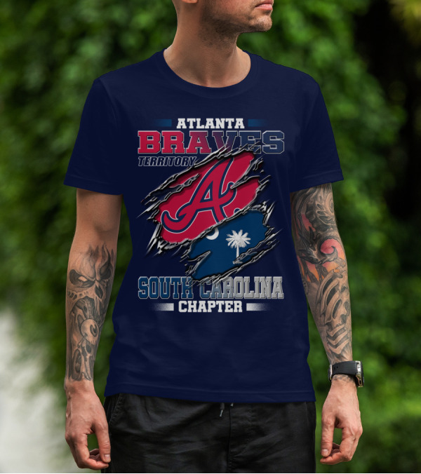 Atlanta Braves Territory South Carolina Chapter T-Shirt