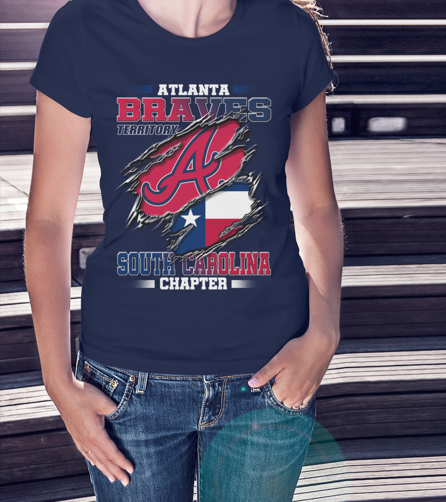 Atlanta Braves Territory South Carolina Chapter T-Shirt