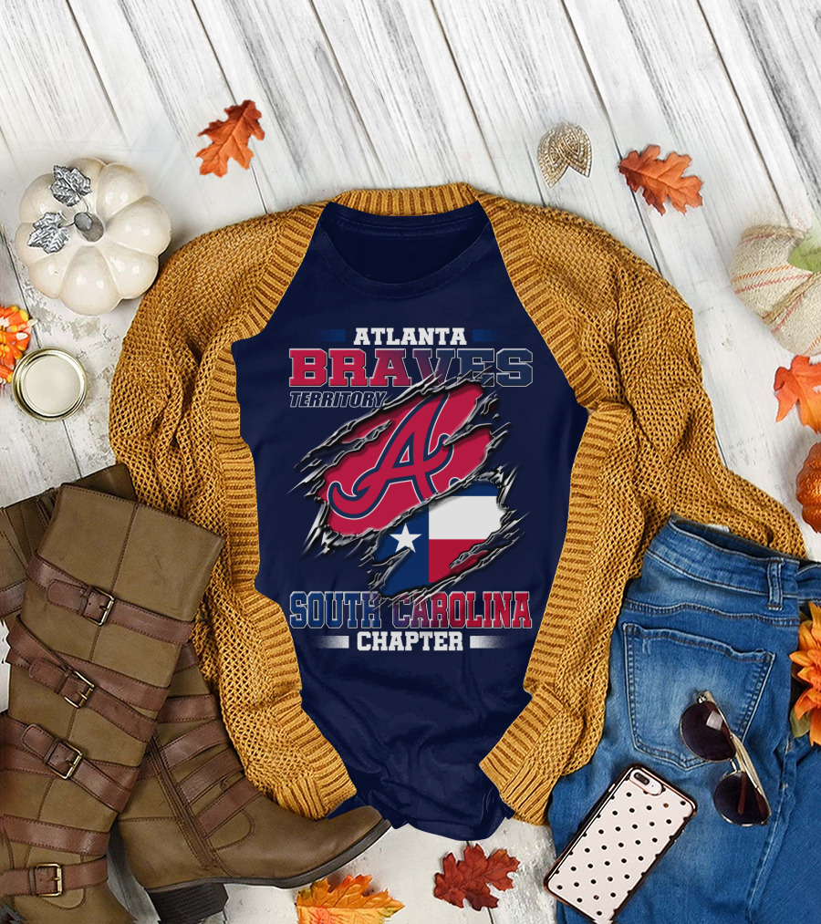 Atlanta Braves Territory South Carolina Chapter T-Shirt