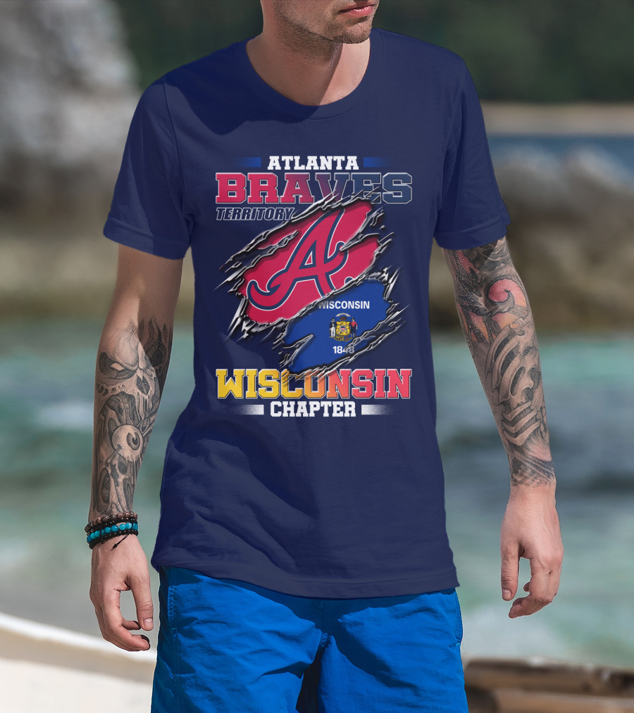 Atlanta Braves Territory Wisconsin Chapter 1848 T-Shirt