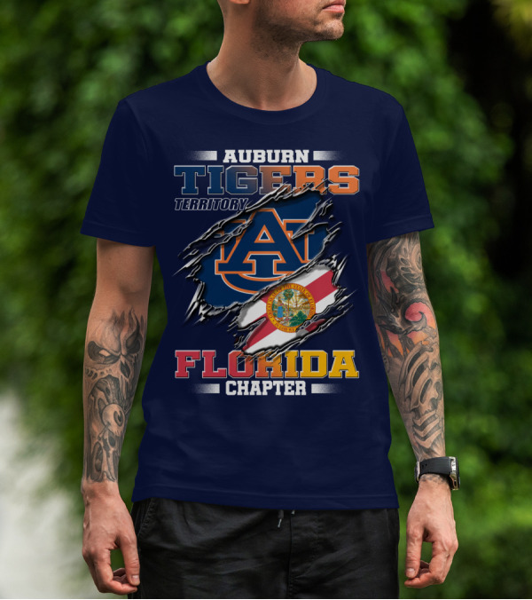 Auburn Tigers Territory Florida Chapter T-Shirt